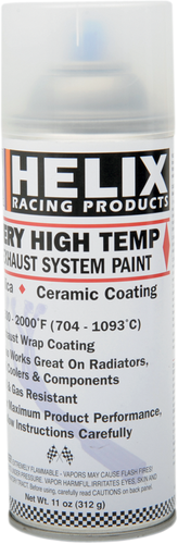 High-Temperature Paint - Satin Clear - 11 oz. net wt. - Aerosol