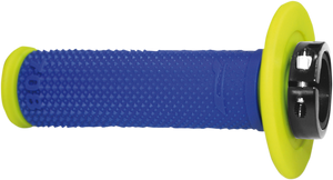 Grips - Locking - 708 - Fluorescent Yellow/Blue