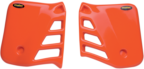 Radiator Scoops - CR250 85-87 - Orange - Lutzka's Garage