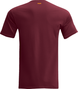 Caliber T-Shirt - Maroon - Medium - Lutzka's Garage