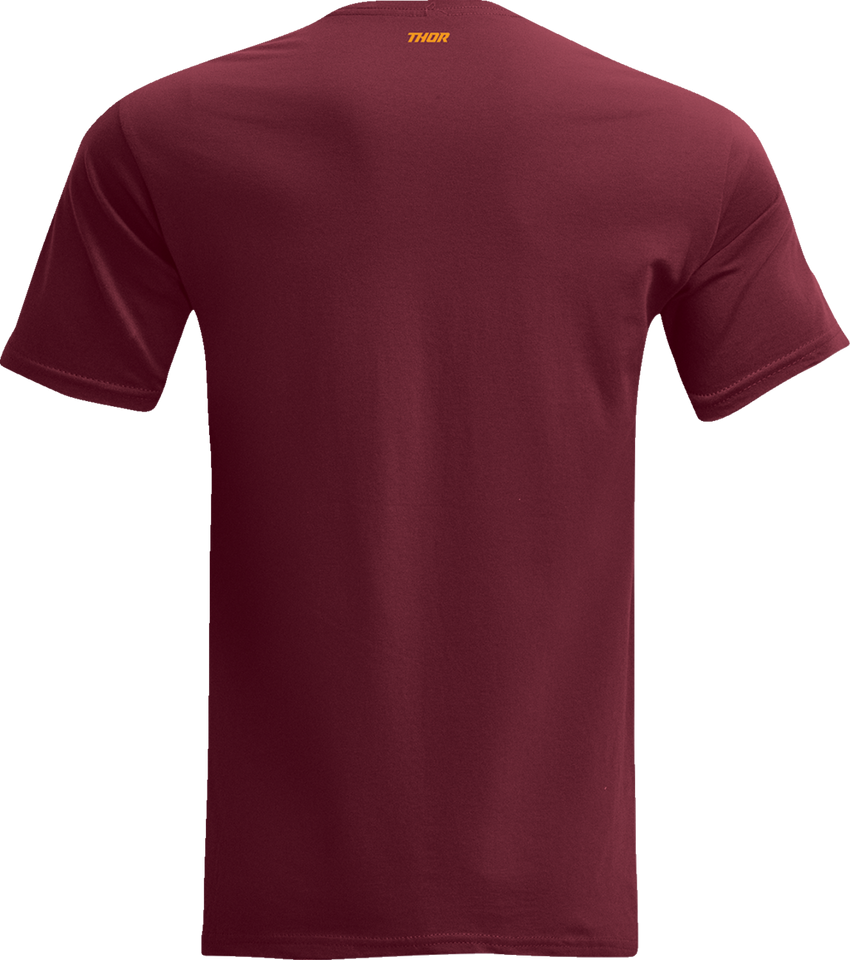 Caliber T-Shirt - Maroon - Medium - Lutzka's Garage