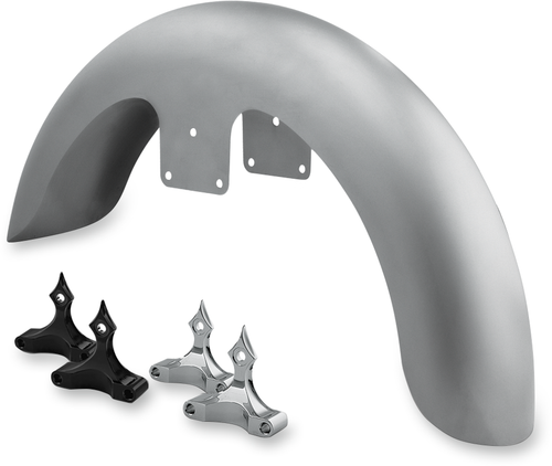 Front Fender Kit with Chrome Adapters - For 26