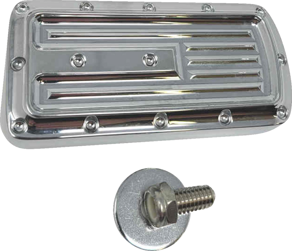 Brake Pedal - Dimpled - Chrome - Lutzka's Garage