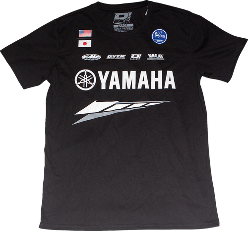 Yamaha Factory T-Shirt - Black - Large - Lutzka's Garage