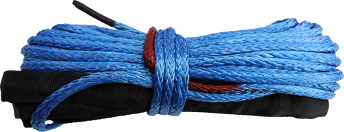 Winch Rope - Synthetic - Blue - 15/64