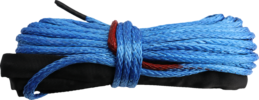 Winch Rope - Synthetic - Blue - 15/64