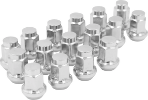 Lug Nuts - Conical - 3/8"-24 - Chrome - Lutzka's Garage