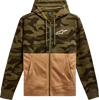 Camo Block Hoodie - Military/Sand - Medium - Lutzka's Garage