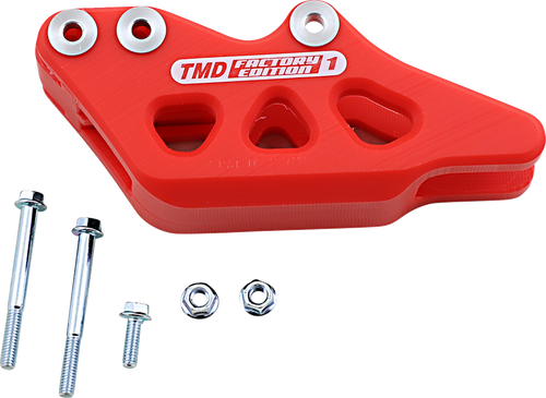 Chain Guide - Honda/TM - Red - Lutzka's Garage