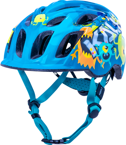 Child Chakra Helmet - Monsters - Blue - XS - Lutzka's Garage