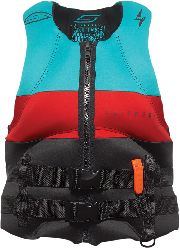 Surge Neo Vest - Black/Aqua - XS - Lutzka's Garage