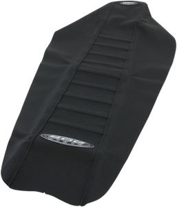 Pleated Seat Cover - Black Top/Black Sides