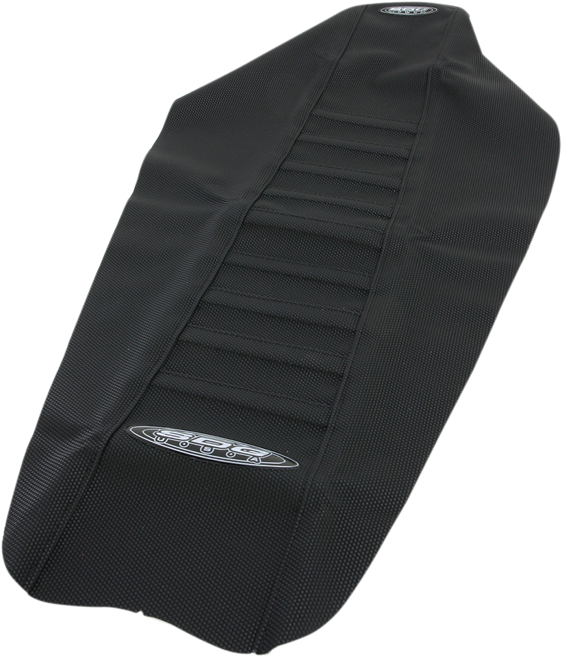 Pleated Seat Cover - Black Top/Black Sides