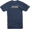 Lanes T-Shirt - Navy - Medium - Lutzka's Garage