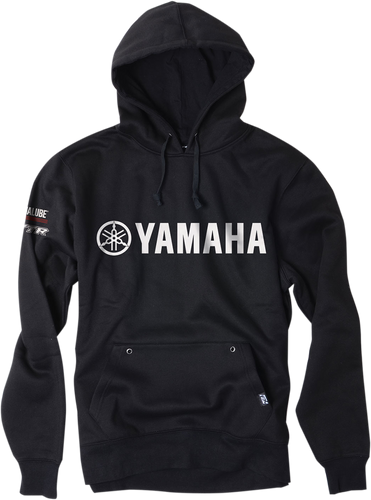 Yamaha Team Pullover Hoodie - Black - Medium - Lutzka's Garage