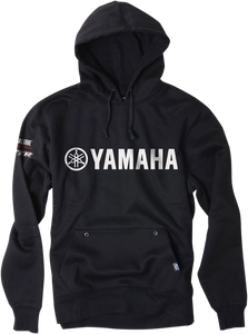 Yamaha Team Pullover Hoodie - Black - Medium - Lutzka's Garage