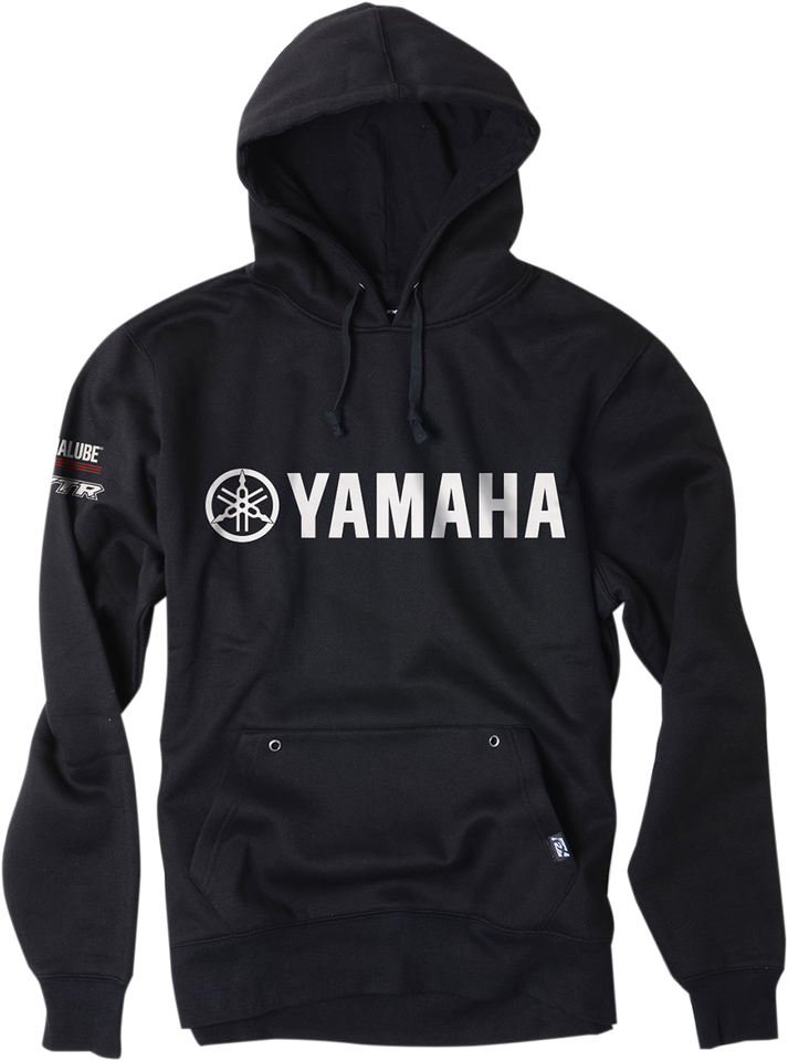 Yamaha Team Pullover Hoodie - Black - Medium - Lutzka's Garage