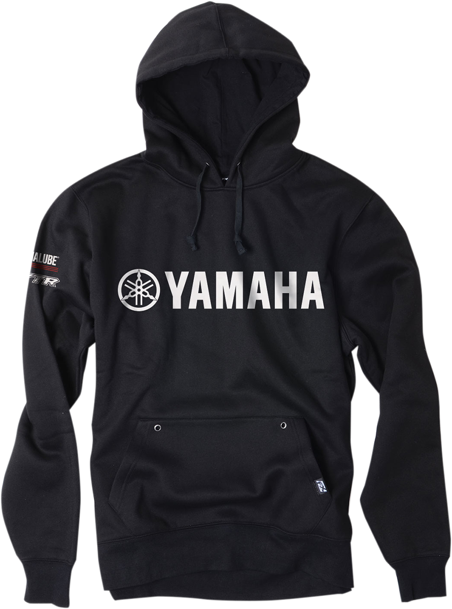 Yamaha Team Pullover Hoodie - Black - Medium - Lutzka's Garage