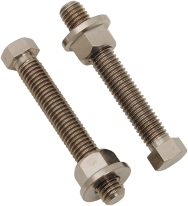 Bolt Set - Axle Adjuster - Titanium - Lutzka's Garage