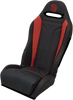 Performance Seat - Double T - Black/Red - Polaris - 12-21 - Lutzka's Garage