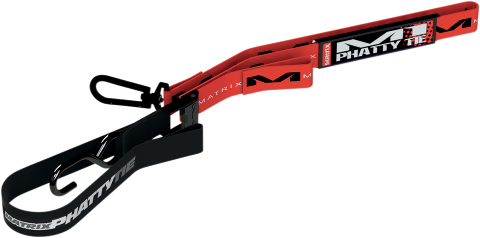 M1 Phatty Tie-Downs - 1-1/2" x 5-3/4 - Red - Lutzka's Garage