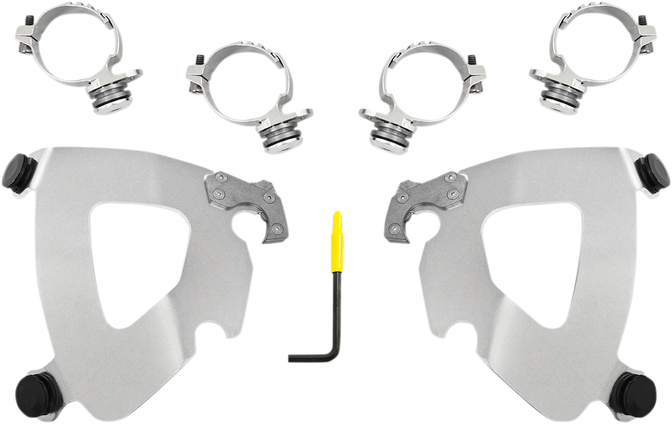 Gauntlet Mounting Kit - Polished - FXLR