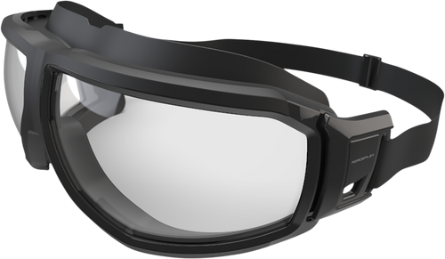 Riding Goggles - Anti-Fog - Black/Gray - Clear - Lutzka's Garage