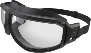 Riding Goggles - Anti-Fog - Black/Gray - Clear - Lutzka's Garage