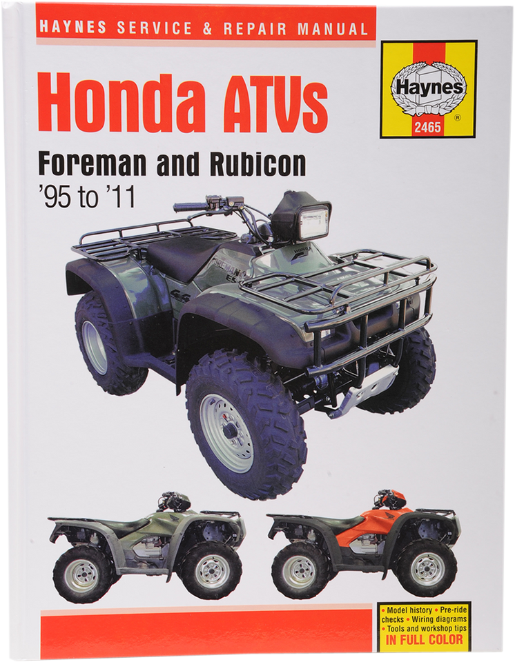 Manual - Honda TRX4/450