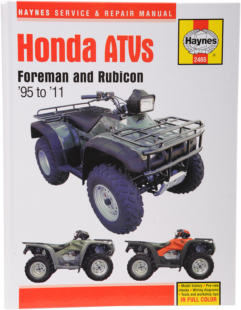 Manual - Honda TRX4/450