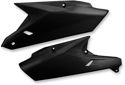 Side Panels - Black - YZ 250F/FX | 450F - Lutzka's Garage
