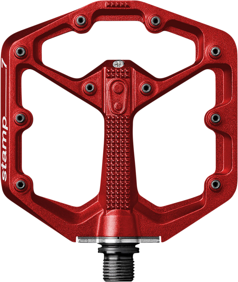 Stamp 7 Pedals - Small - Red - Lutzka's Garage