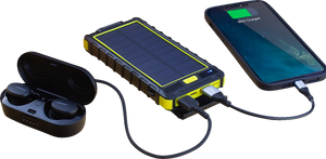 Power Bank - Portable - Backup Solar Panel