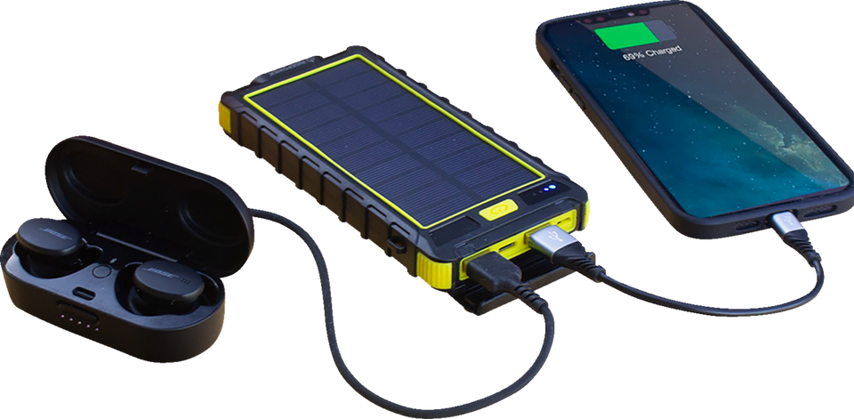 Power Bank - Portable - Backup Solar Panel