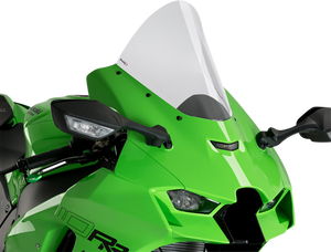 Race Windscreen - 12-1/2" - Clear - Ninja ZX-10R - Lutzka's Garage