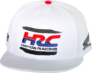 Honda HRC Hat - White - One Size - Lutzka's Garage