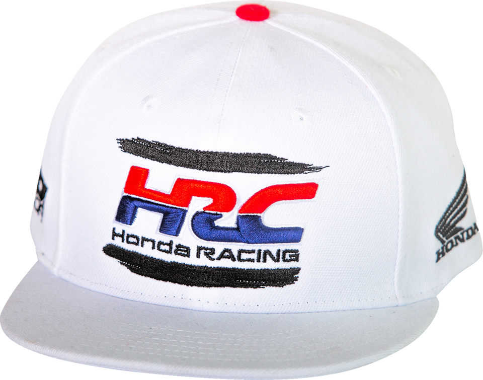 Honda HRC Hat - White - One Size - Lutzka's Garage