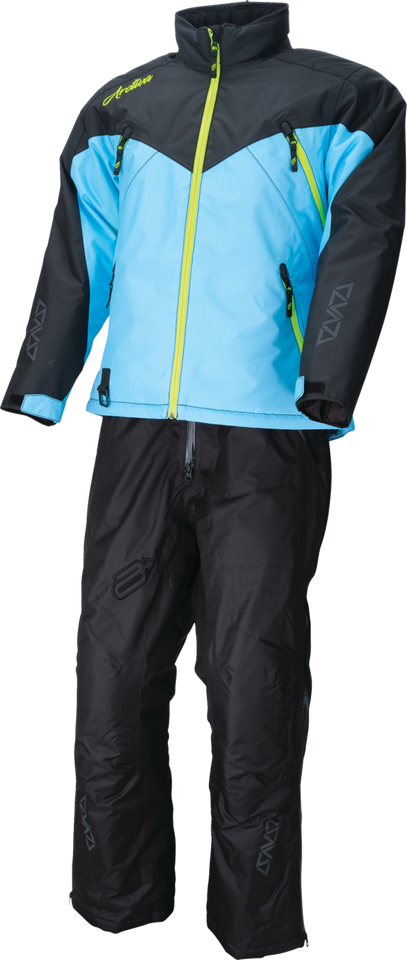 Womens Pivot 7 Jacket - Black/Light Blue - XS - Lutzka's Garage