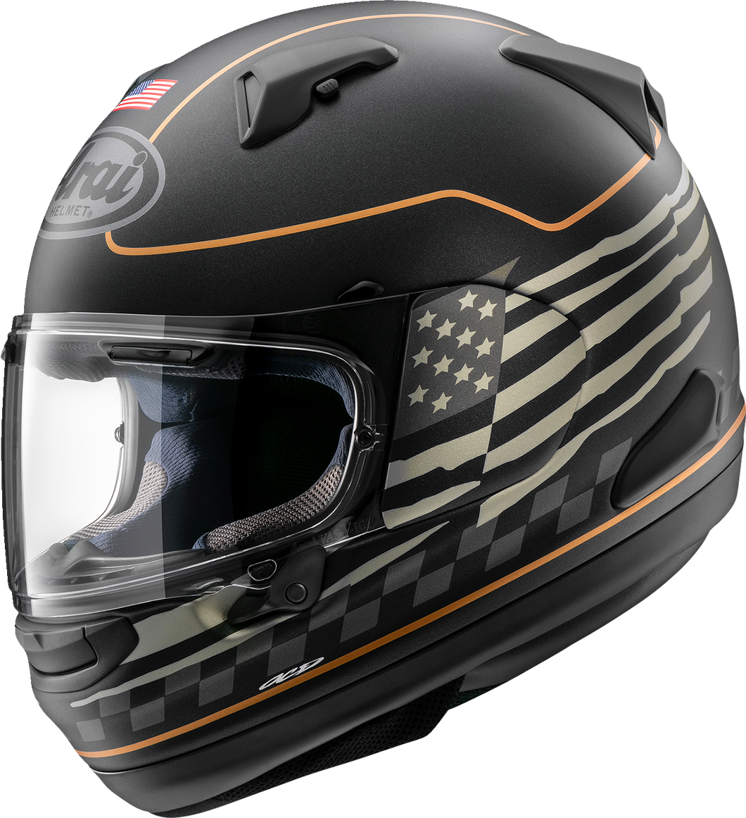 Signet-X Helmet - US Flag - Black Frost - XS - Lutzka's Garage