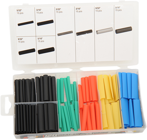 Heat Shrink Tubing - 120 PC