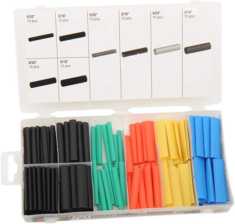 Heat Shrink Tubing - 120 PC