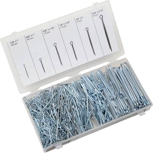 Cotter Pin Assortment - 1000-Piece