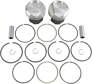 Piston Kit - +0.020" - Evolution Big Twin 1340 cc