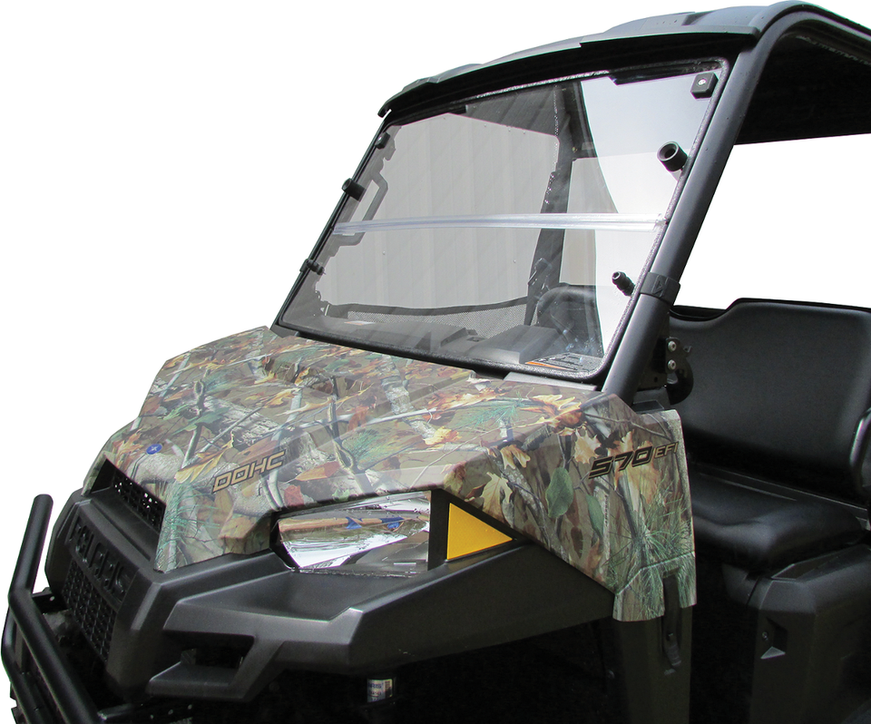 Folding Windshield - Polycarbonate - Ranger