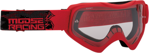 Qualifier Goggles - Agroid - Red - Lutzka's Garage