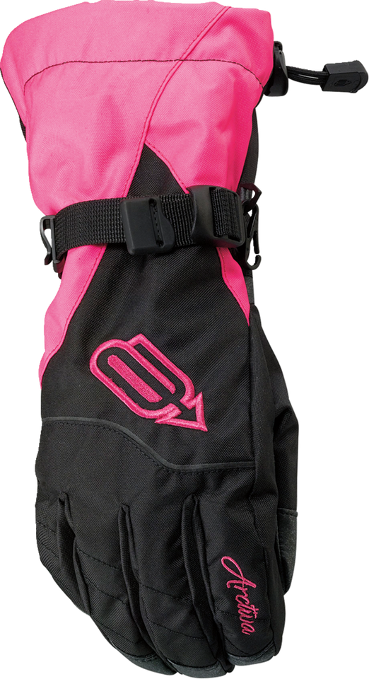 Womens Pivot Gloves - Black/Pink - XS - Lutzka's Garage