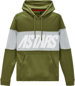 Border Hoodie - Olive - Medium - Lutzka's Garage