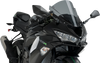 Race Windscreen - 13-3/4" - Dark Smoke - ZX-6R - Lutzka's Garage