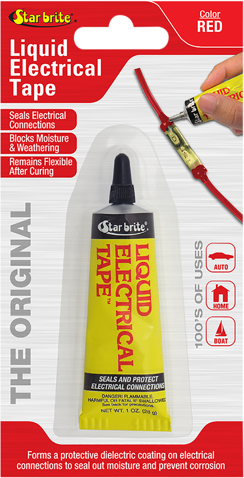 Liquid Sealant - Red - 1 oz. net wt. - Lutzka's Garage