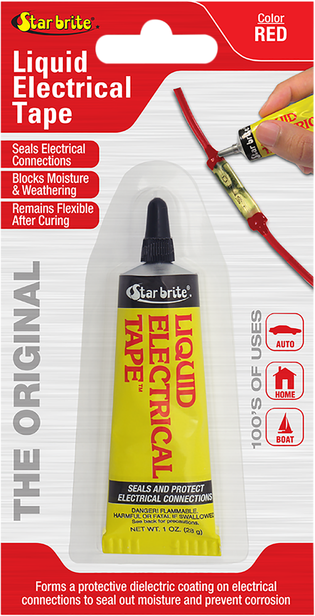 Liquid Sealant - Red - 1 oz. net wt. - Lutzka's Garage